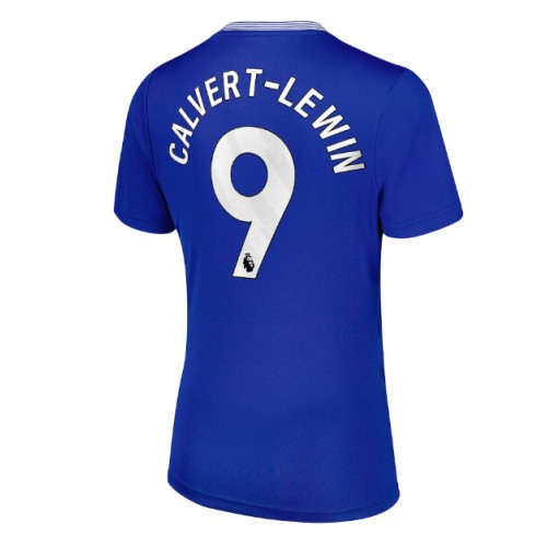 Fotballdrakt Dame Everton Dominic Calvert-Lewin #9 Hjemmedrakt 2024-25 Kortermet